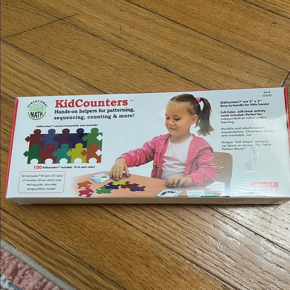 NEW KidCounters 100 Hands-on Patterns, Sequencing, Counting Homeschool